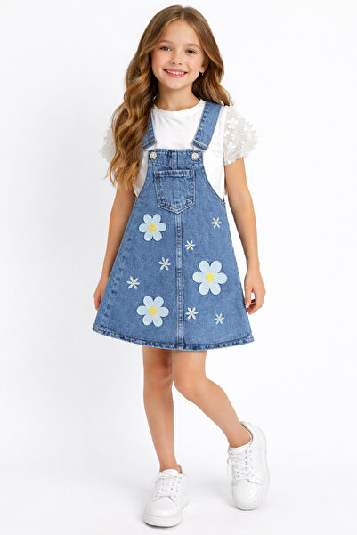 Bilge Trend Devojčica Daisy, 3/10 godina, set traper jakne i PE Pamučni džers...