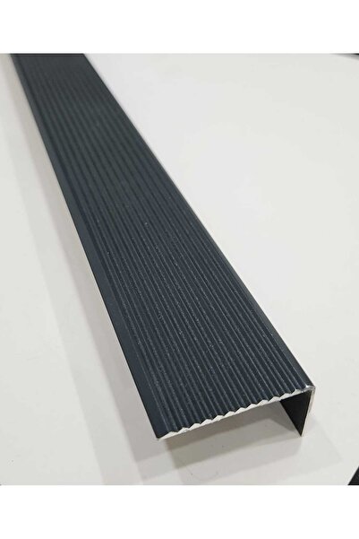 Emek Yapı Antrasit L Model Metal Merdiven Basamak Profili Merdiven Çıtası Köş...