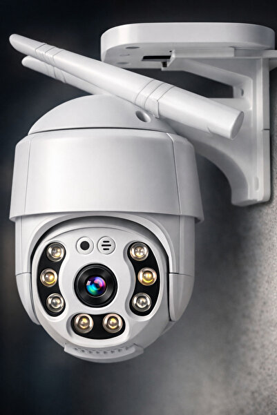 TelkurTeknoloji O-KAM-3038 3MP WiFi PTZ Dış Mekan Kamera – Gece Görüşlü