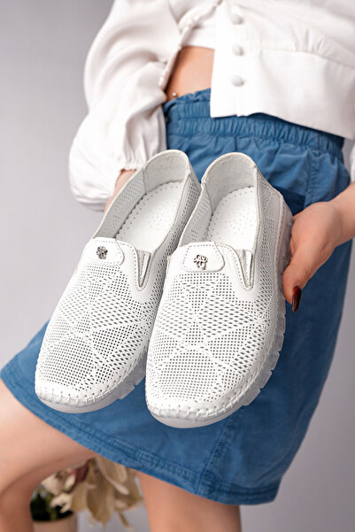 RoseVeno Жіночі шкіряні ортопедичні повсякденні туфлі-балетки