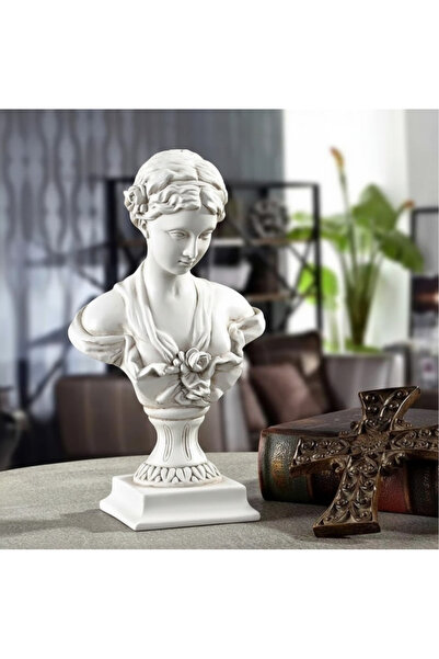 Yaratıcı sanatlar atölyesi Antik Roma Figürleri Dekoratif Büst Serisi Taş Dök...