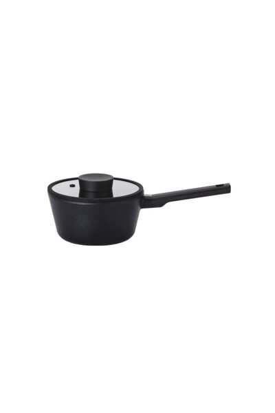 NEOFLAM Vulcan saucepan with handle, 18 cm – 1.7 L, with glass lid