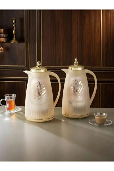 TrentonGCC طقم ترمسين حراريين فاخرين معزولين بتفريغ الهواء - ترمس أنيق باللون...