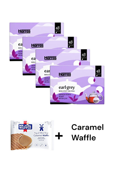 Harras Early Grey Demlik Poşet Çay 48'lix4 Paket