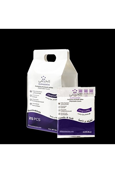 alkhuzama Disposable Towels Gentle And Soft Size 80*160 cm 6 Pcs