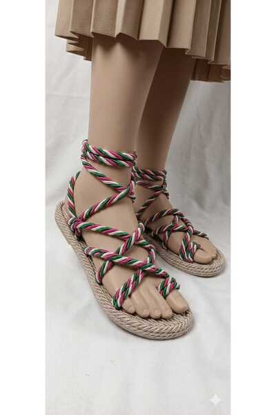 ZİO Multicolored Rope Sandals