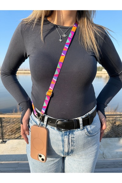 PATİMİO Spirits Model Phone Strap Phone Neck Lanyard / Compatible with All Phones