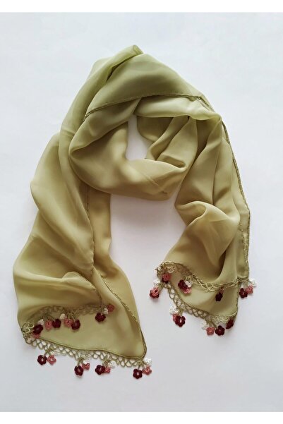 Halley Concept وشاح شيفون مطرز