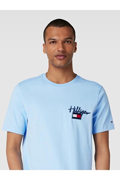 Tommy Hilfiger Logo Embroidered Men's T-Shirt
