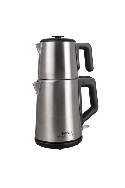 Delixa Magic Tea XL Paslanmaz Çelik Gövdeli 1650 Watt Çay Makinesi - Siyah