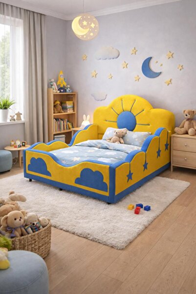 Puf Bebe Montessori Serisi_yumuşacık Puf_çocuk_bebek Yatağı_güneşli Yatak 90x...
