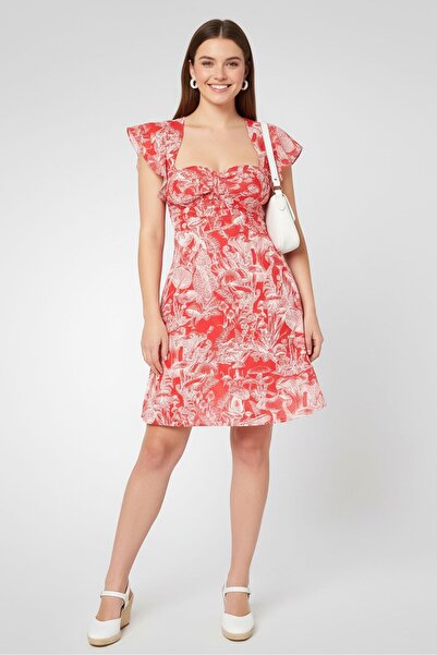 Stella McCartney Women Floral Print Mini Dress, Multicolor