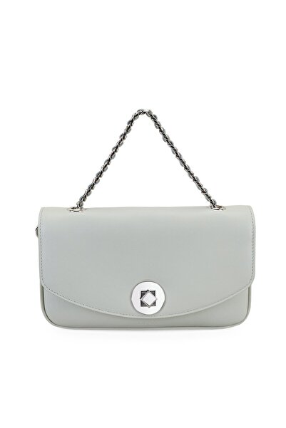 Desa Karla Yeşil Kadın Deri Omuz Çantası