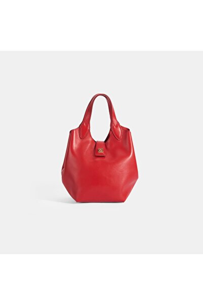 Desa Kadın Kırmızı Deri Omuz Çantası