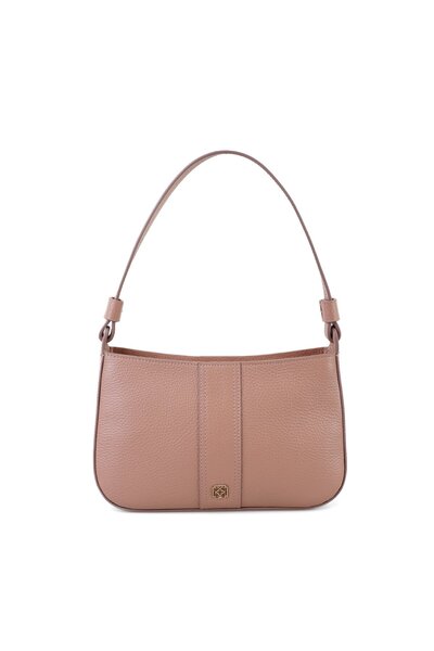 Desa Frances Brown Women's Leather Shoulder Bag