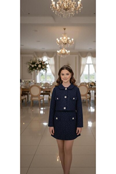 Hilal Akıncı Kids Set cu detalii din piatră pentru mamă și fiică