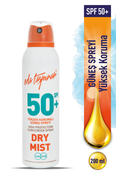 Eda Taşpınar Yüksek Korumalı Güneş Spreyi SPF50+ 200ML (EGY0025)