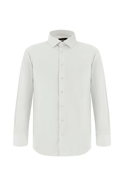 Abdullah Kiğılı Μακρυμάνικο μη σιδερένιο κλασικό πουκάμισο