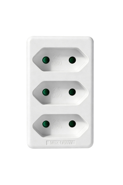 Choice 3 CILIA Eu Extension Socket ,4 Schuko,multi-outlet, 2-pin Schuko socke...