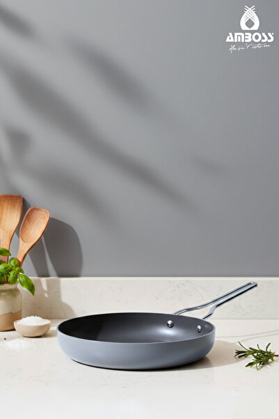 Amboss Sera Nova Yanmaz Yapışmaz Seramik Tava 30 cm – Gri