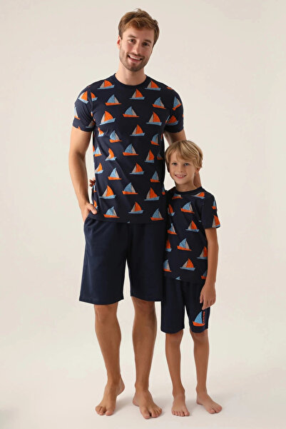 Rolypoly Teget bermuda komplet za dečake