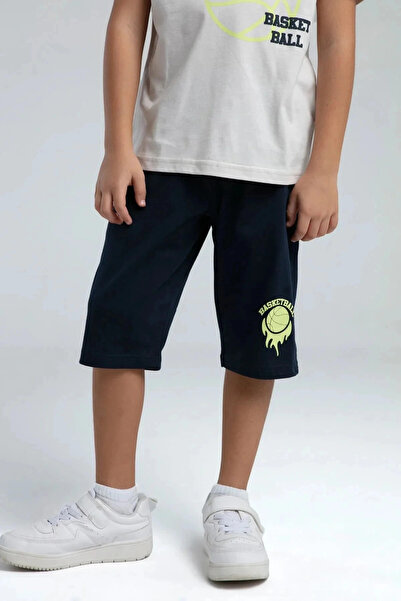 Rolypoly Boy's Cream Capri Suit