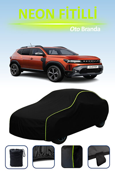 Cemku Cool أسود [رينو داستر] مشمع سيارة متوافق مع حبال النيون، مقاوم للماء وا...