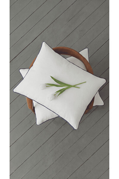 Genel Markalar 2 Adet 50x70cm Nano Jel Lüks Yastık | 1200gr Anti-alerjik Pamuklu Yastık Seti 2'li
