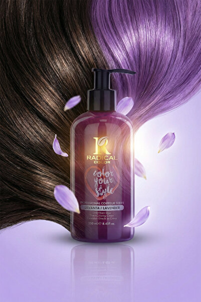 Radical Color Su Bazlı Saç Boyası 250 Ml Lavanta
