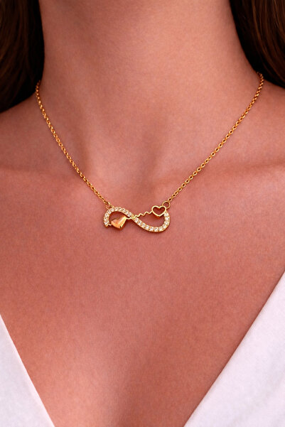 Melisa Takı & Aksesuar Sonsuz Gold Necklace