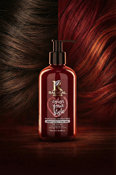 Radical Color Biber Kızılı Direkt Krem Saç Boyası