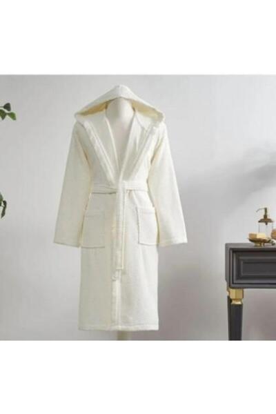 Özdilek Ekoseli Kapüşonlu Çocuk Bornozu