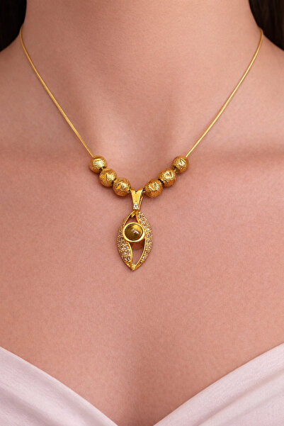 Melisa Takı & Aksesuar Jewelled Drop Necklace