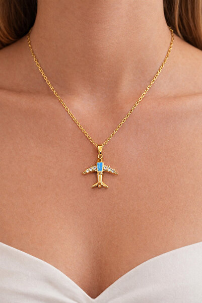 Melisa Takı & Aksesuar Minimal Airplane Necklace
