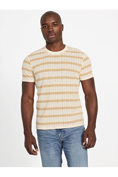 Guess بلوزة ذو ملمس بارز مخطط