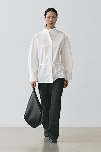 Massimo Dutti Yüksek bel comfort straight jean