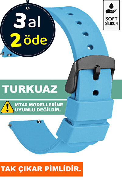 Trendburada حزام ساعة ذكي للأطفال متوافق مع Movetime Mt42x Mt43 Mt46 Family-s...