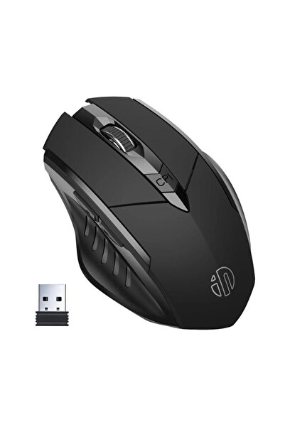 coofbe 2.4G Şarj Edilebilir 700 mAh Bataryalı 4DPI 2.4G Kablosuz Mouse Window...