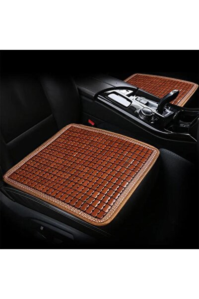 coofbe Bamboo Breathable Anti-Sweat Auto Car Seat Cushion Anti-Slip Base Car ...