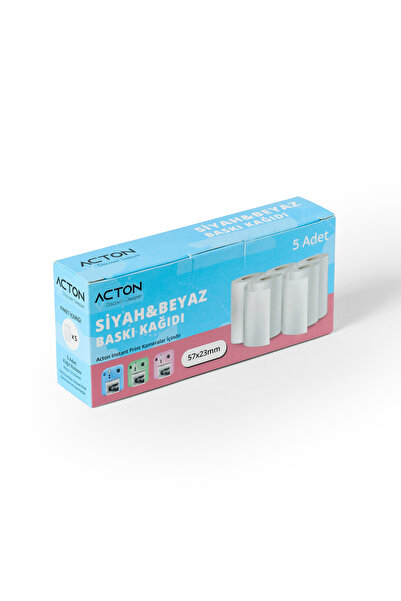 ACTON Instant Paper Roll (5 Rolls Pack)