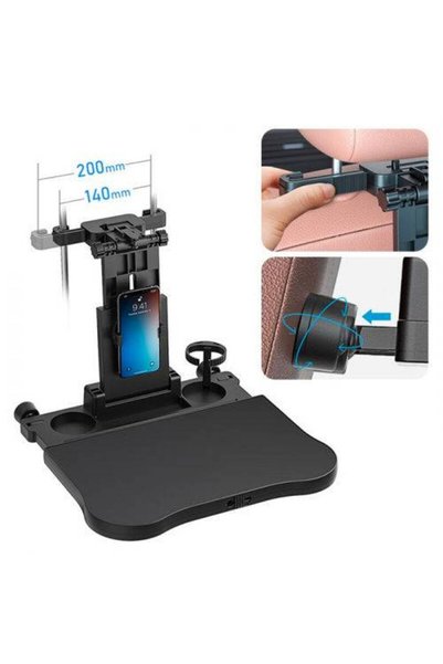 coofbe Premium Car Seat Back Table Car Laptop Stand Car Eating Drinking Table Stand Car Stand