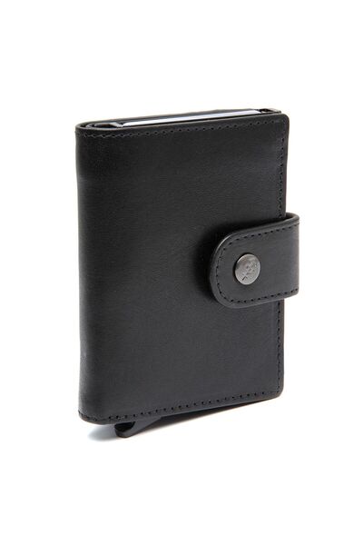 The Chesterfield Brand Barrea Geldbörse RFID Schutz Leder 7 cm