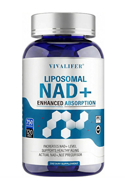 Vivalifer Liposomal Nad 500mg With Trimethylglycine Tmg 250 Mg Anti Aging Rep...