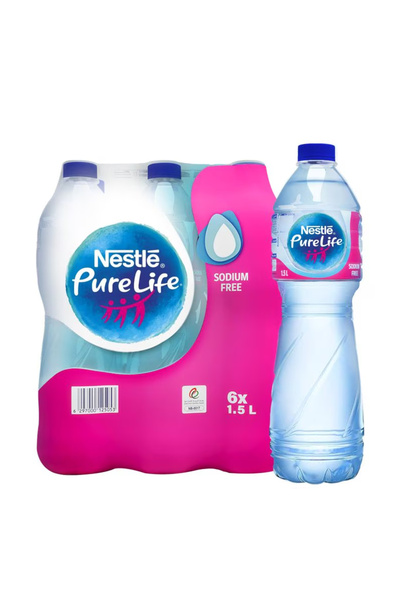 Nestle مياه شرب معبأة في زجاجات 6 × 1.5 لتر