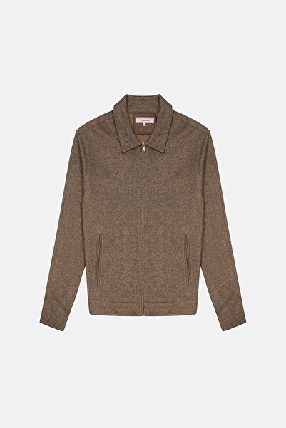 Reflect Studio Supersoft Zipper Jacket - Brown