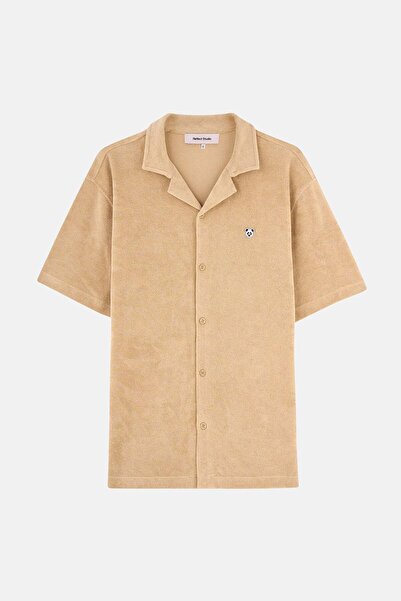 Reflect Studio Panda Terry Shirt - Latte