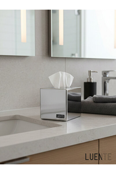 LUENTE Küp Mendillik Krom Abs Plastik