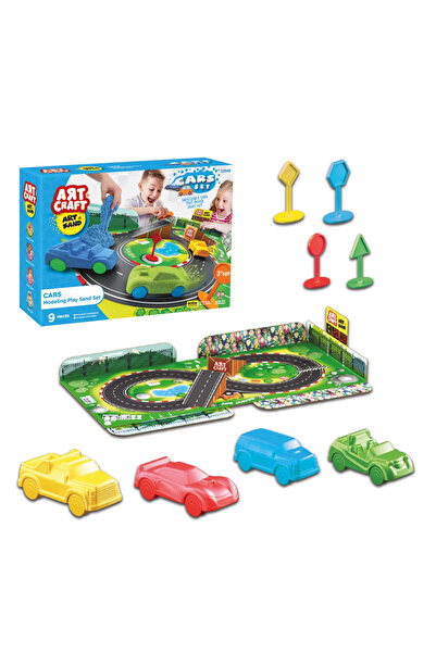 DEDE Cars set kinetic play sand