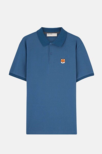 Reflect Studio Κόκκινη Αλεπού Πόλο Μπλούζα - Μπλε