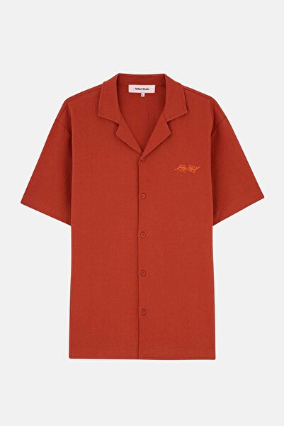 Reflect Studio Košulja od muslina sa cvetnim uzorkom - Pločica